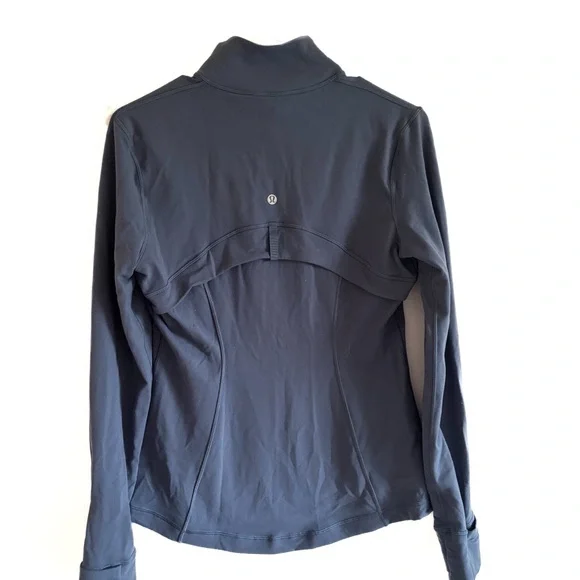 Lululemon Define Cropped Jacket in Deep Slate Blue - Picture 5 of 5